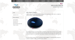 Desktop Screenshot of minialarm.sk